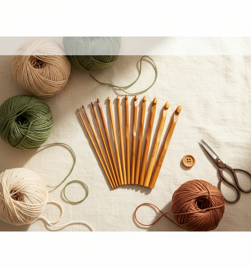 Bamboo Crochet Hooks Banner
